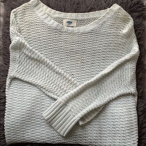 Light blue old navy sweater, mid sleeve